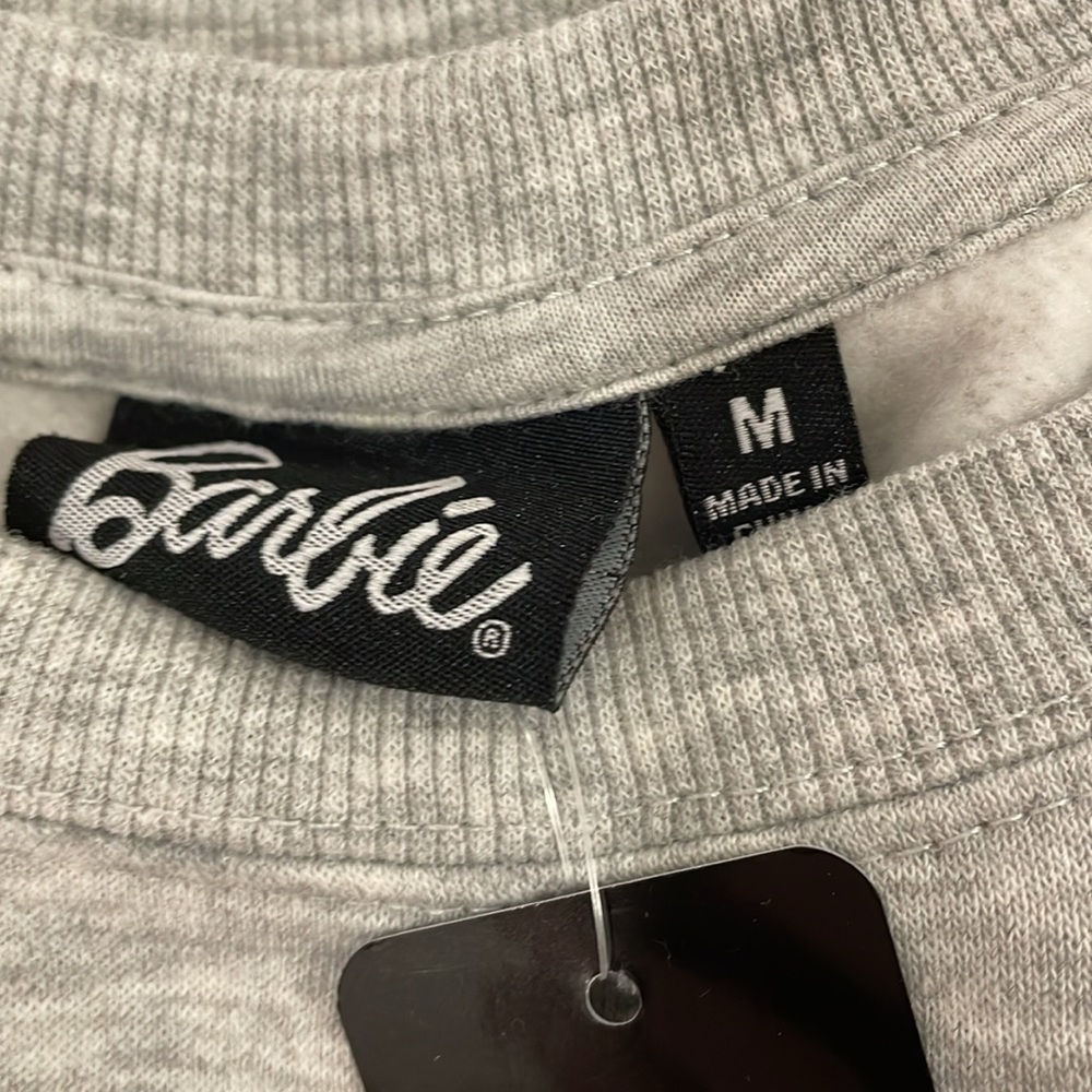 NWT Barbie Gray "Mountain Time" Graphic Ski Sweatshirt in size M - Picture 2 of 5